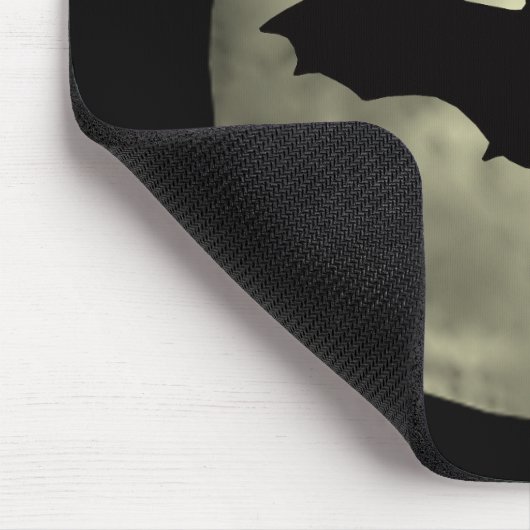 Black Bat Maus Pad Mousepad (Ecke)