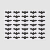 Black Bat Tissue Paper Seidenpapier (Vorderseite)