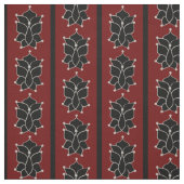 Black Batik Stripes Brick Stoff (Muster)