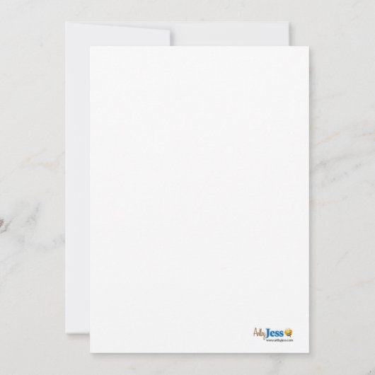 BLACK BEAR Adirondack Lodge 12x18 Party Einladung (Rückseite)