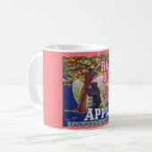 Black Bear Äpfel Tasse (Vorderseite Links)