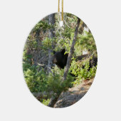 Black Bear at Grand Teton Keramik Ornament (Rechts)