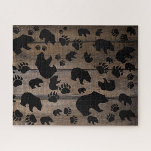 Black Bear Black Bear Paws Puzzle