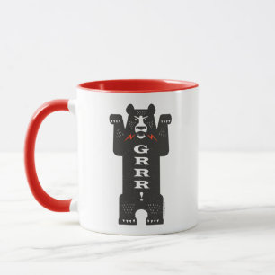 Black Bear Coffee Tasse ( GRRR! )
