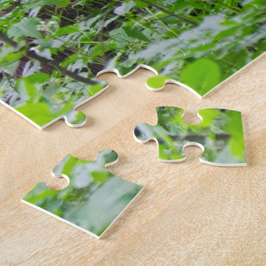 Black Bear in forest Puzzle (Seite)