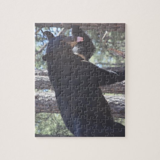 Black Bear Jigsaw Puzzle (Vertikal)