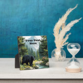 Black Bear Nature  Fotoplatte (InSitu)