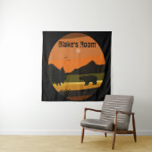 Black Bear Personalisiert Wandteppich (Beispiel)