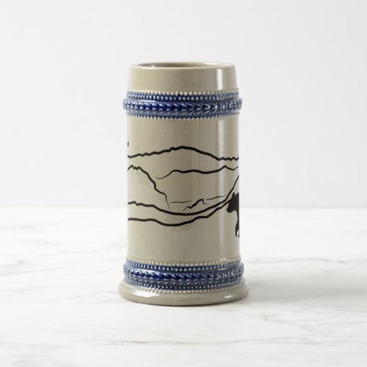 Black Bear & Pikes Peak Bierglas (Mittel)