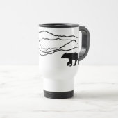 Black Bear & Pikes Peak Reisebecher (VorderseiteRechts)
