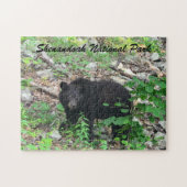 Black Bear Shenandoah National Park Virginia Puzzle (Horizontal)