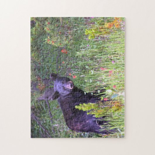 Black Bears Kanada. Puzzle (Vertikal)