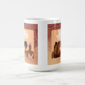 Black & Beautiful Coffee Tasse (Mittel)