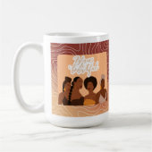 Black & Beautiful Coffee Tasse (Links)