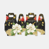 Black Beautiful Rosy Gold Gastgeschenk Hochzeit Bo Geschenkschachtel (Ungefaltet)