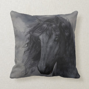 Black Beauty American MoJo Pillow Kissen