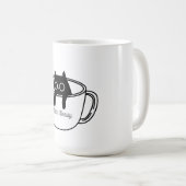 Black Beauty Cute Coffee Cup Graphic mug Kaffeetasse (VorderseiteRechts)