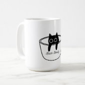 Black Beauty Cute Coffee Cup Graphic mug Kaffeetasse (Vorderseite Links)