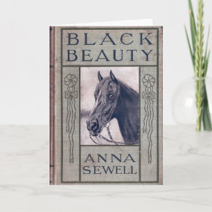 Black Beauty First Edition Cover Karte