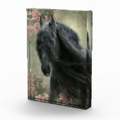Black Beauty Friesian Horse - Foto Block (Rechts)