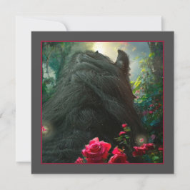 Black Beauty Friesian Horse - Grußkarte Feiertagskarte