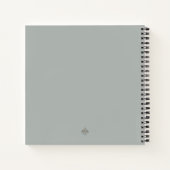 Black Beauty Friesian Horse - Notebook Notizblock (Rückseite)