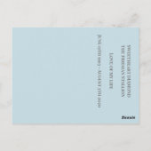 Black Beauty Friesian Horse - Postcard Postkarte (Rückseite)