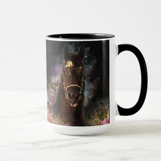 Black Beauty Friesian Horse - Tasse, Cup Tasse (Rechts)