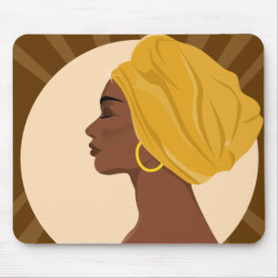 Black Beauty Mouse Pad Mousepad
