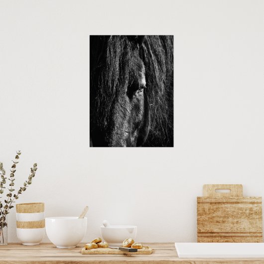 Black Beauty - Poster (Küche)