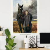 Black Beauty Poster - Sewell book painting (Heimbüro)