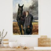 Black Beauty Poster - Sewell book painting (Küche)