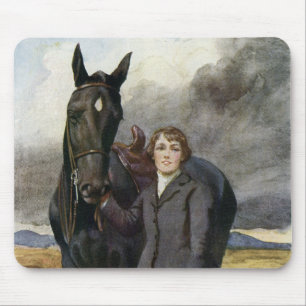Black Beauty - Sie wählte mich zu ihrem Pferd Mousepad