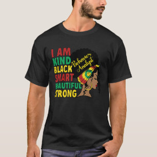 Black Behaviour Analyst Afrikanisches amerikanisch T-Shirt