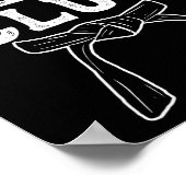 Black Belt Club - Karate Taekwondo Kung Fu Jiu Jit Poster (Ecke)
