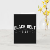 Black Belt Club Karte (Gelbe Blume)