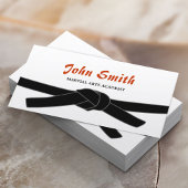 Black Belt Dojo Beruflich Visitenkarte