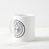 Black Belt Girl Kaffeetasse (Vorderseite Links)