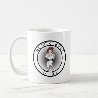 Black Belt Girl Kaffeetasse