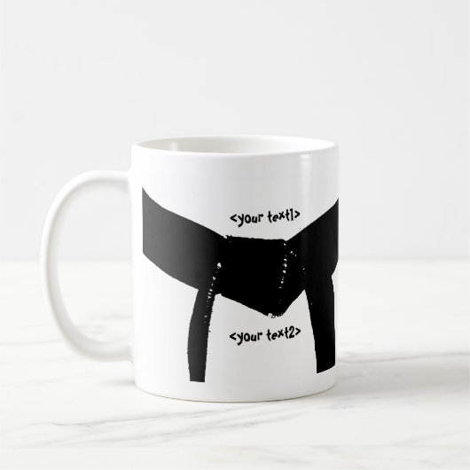 Black Belt Kaffeetasse (Links)