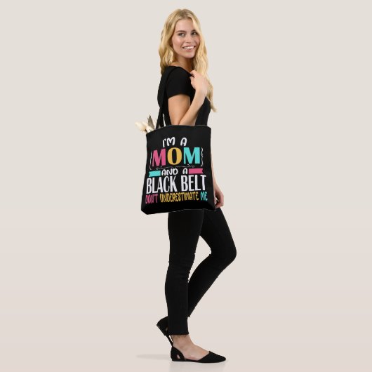 Black Belt Karate Jiu Jitsu Martial Arts Mom Tasche (Am Model)