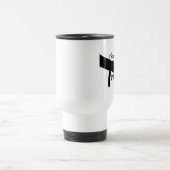 Black Belt Karate Mama Reisebecher (Mittel)