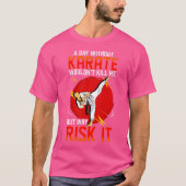 Black Belt Karate T-Shirt (Vorderseite)