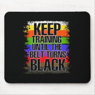Black Belt, Kwon Do, Karate Mousepad