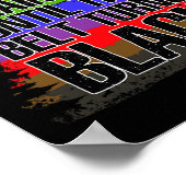 Black Belt, Kwon Do, Karate Poster (Ecke)