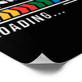 Black Belt Loading Martial Arts Karate Minimalisti Poster (Ecke)