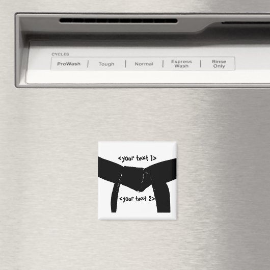 Black Belt Magnet (In Situ (Geschirrspüler))