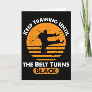 Black Belt Martial Art Training Karate Taj Kwon Do Karte