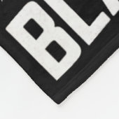 Black Belt Martial Arts Karate Jiu Jitsu Taekwondo Fleecedecke (Ecke)