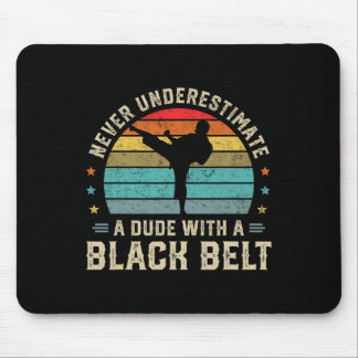 Black Belt Martial Arts Karate Jiu Jitsu Taekwondo Mousepad